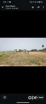 Jehanabad Mishrabigha me main road pe jamin hai contact kare godam ke