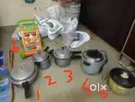 Cooking items and kids Foldable walker for sale