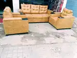 New luxury model 3+1+1 sofa set direct from factory.