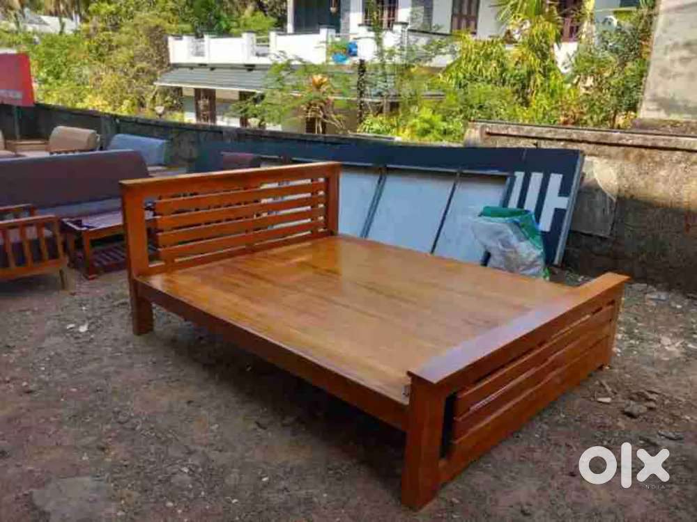 Tables and cots wooden furnitures