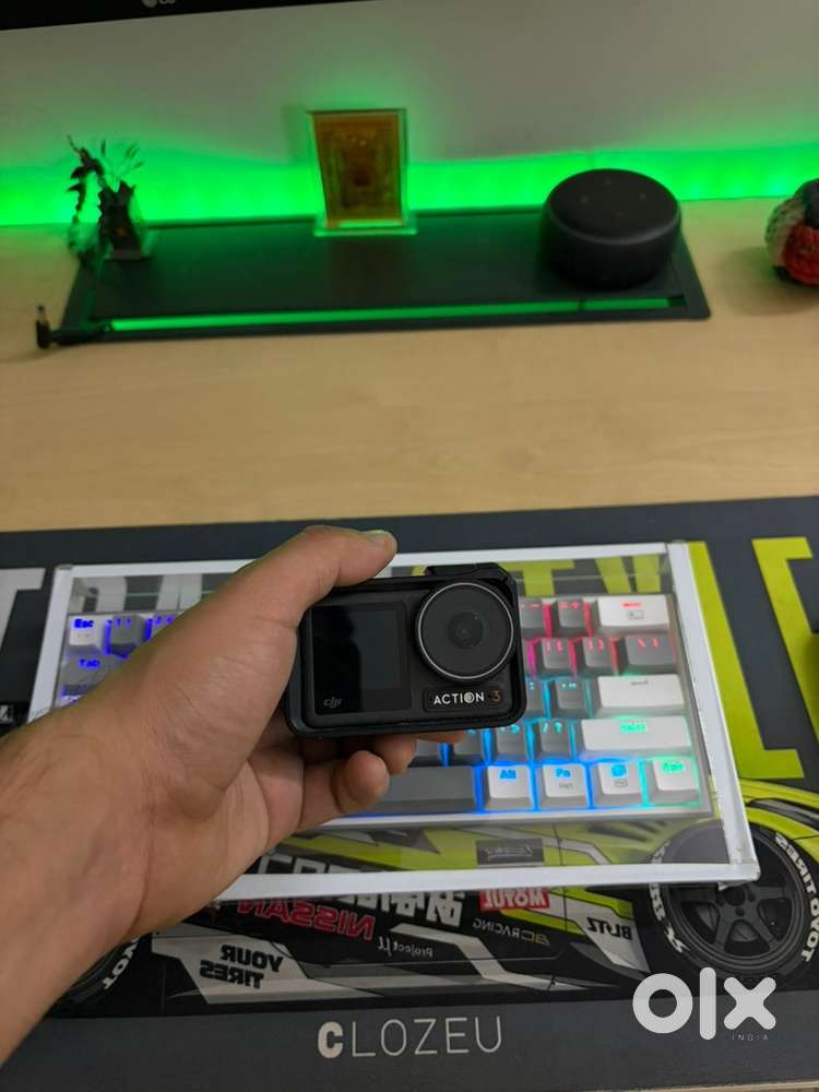 DJI Osmo 3 Action Camera  Scratch less and less used
