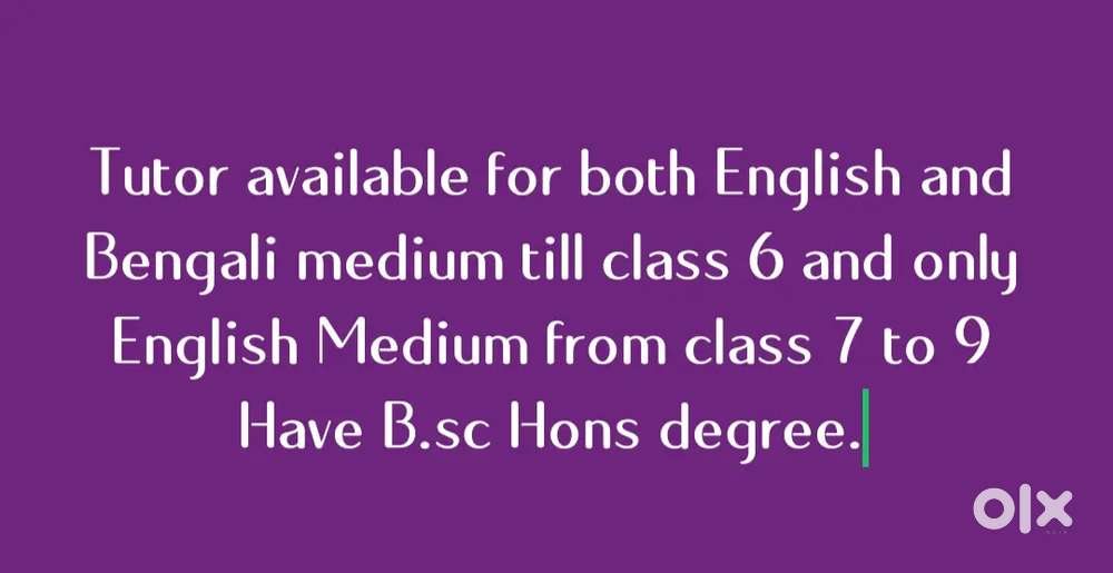 Have B.sc Hona degree in Zoology