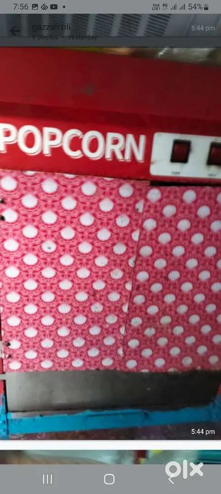 Ice cream machine & popcorn machine