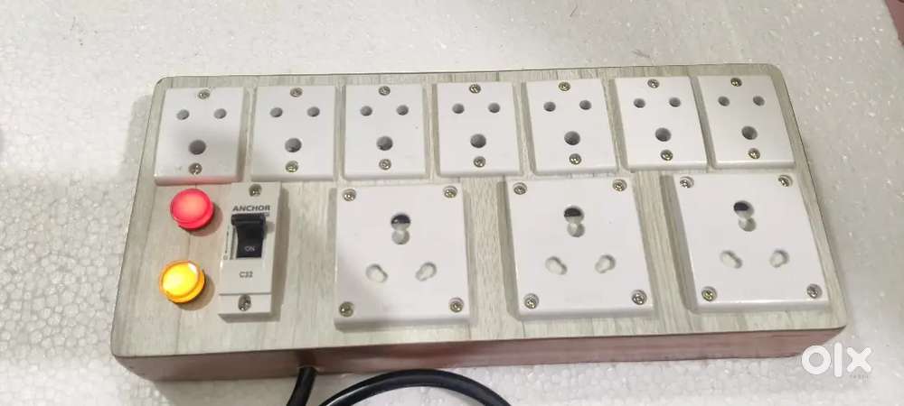 Schuko Heavy Customised Wooden Bakellite Electrical fixtures