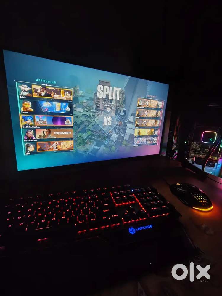 PC with Graphics Card , RGB Liquid Cooling