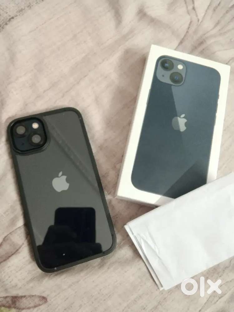 I phone 13 midnight  100%battery bill box cable available