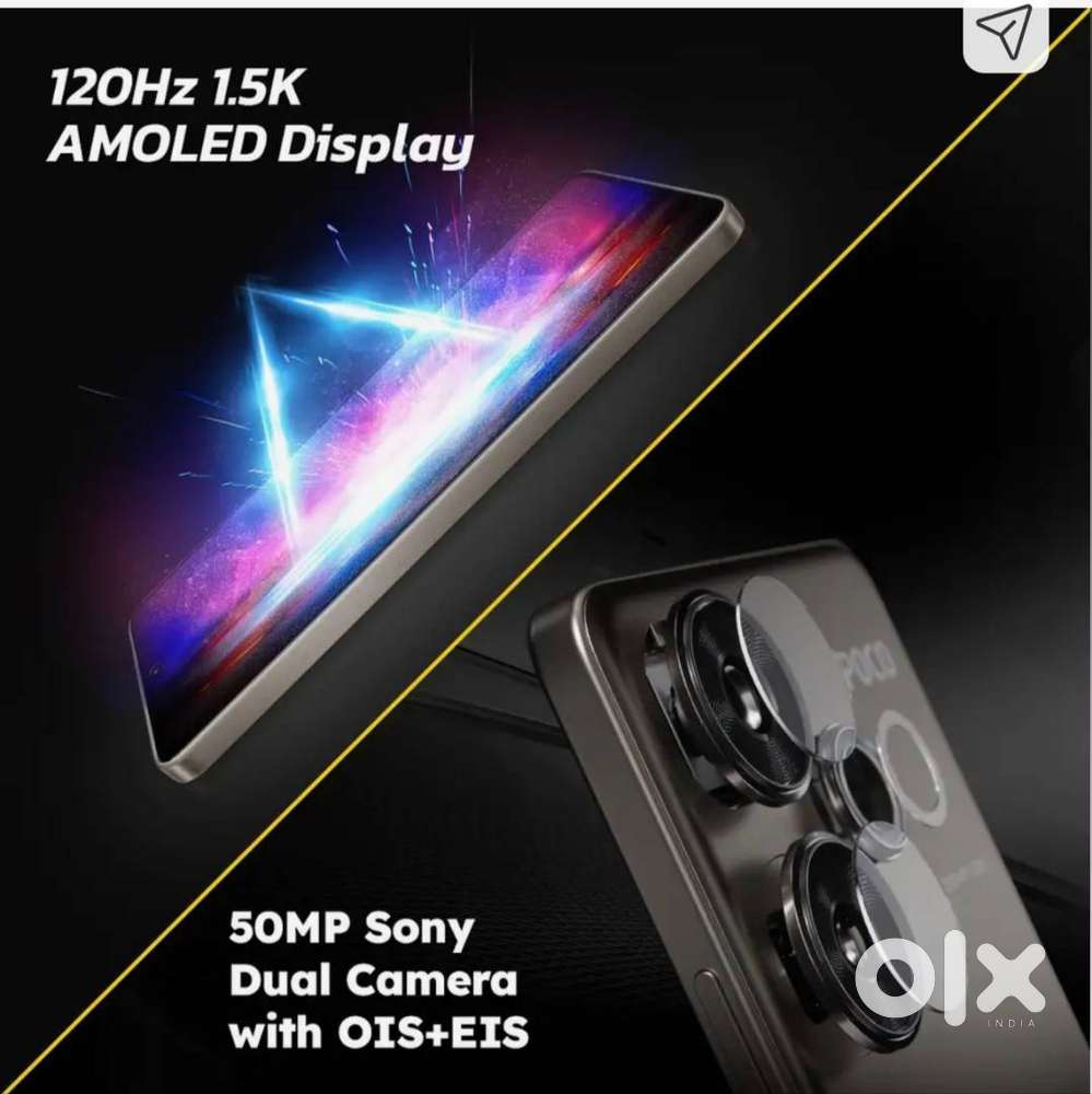 Poco F6 Ram 12GB+4GB  And 256 GB Memory