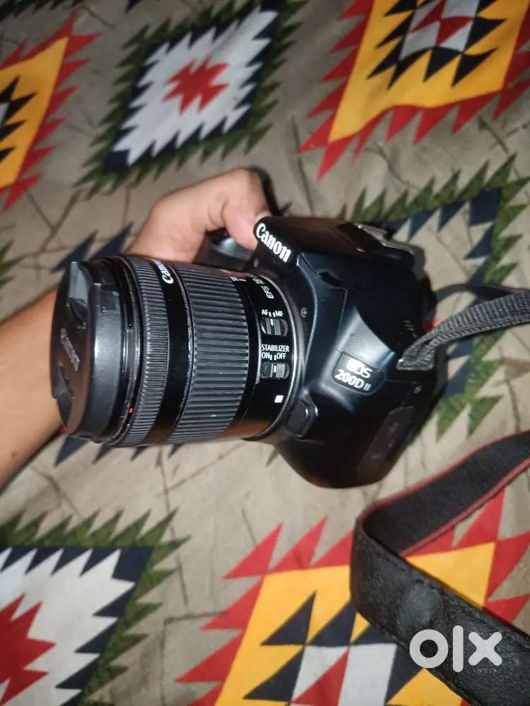 Canon 200d II and 55--250mm stm lance