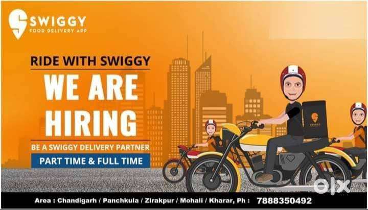 Swiggy Instamart is Hiring instamart delivery boys