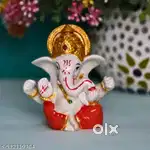 The Maharaja Ganesha Idol for Car Dashboard, Home Decor, Ganesh
