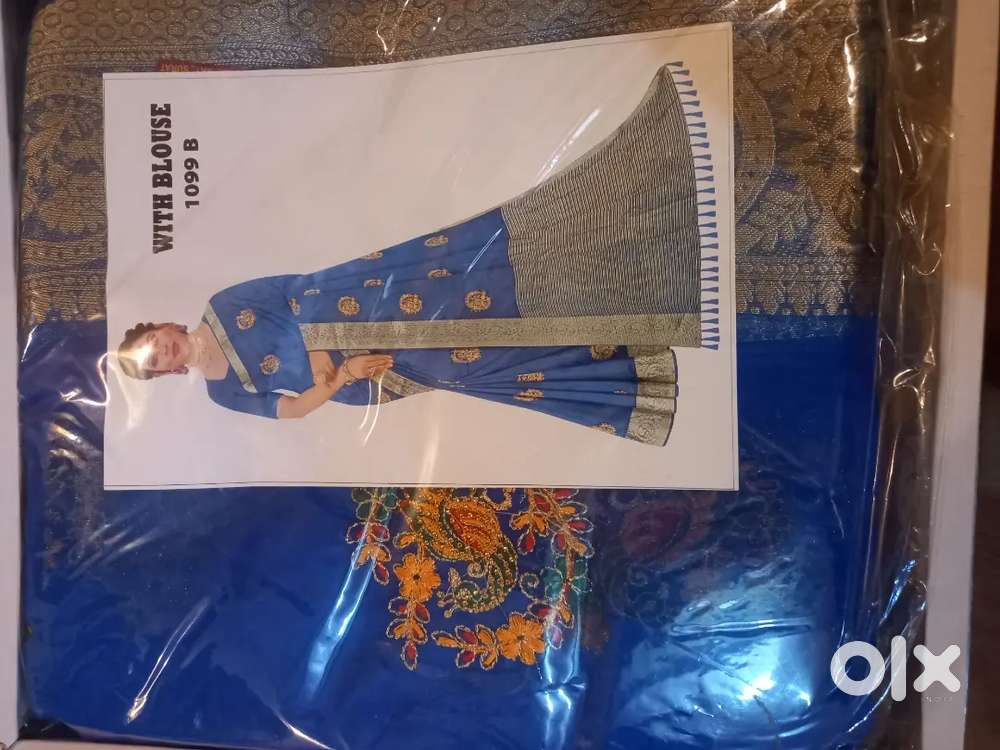 Brand new box pack 3 sarees