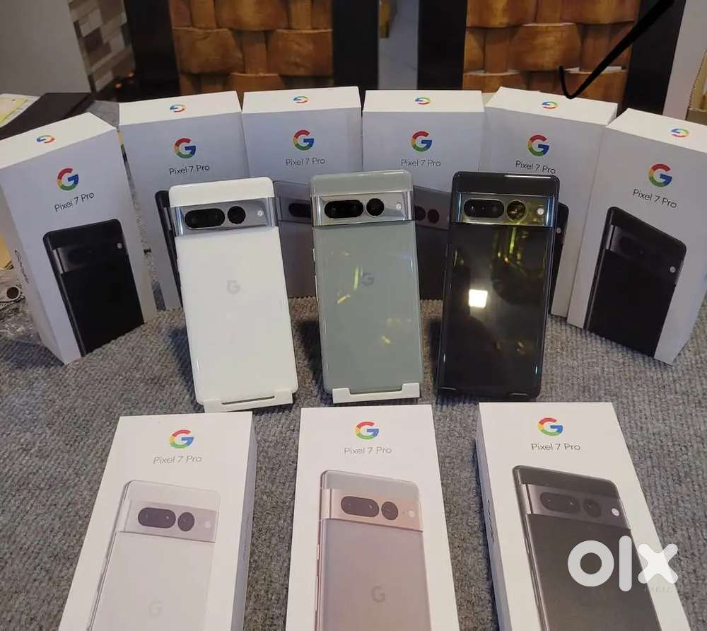 Google pixel 7 pro 12gb + 256gb (5g) all colour's available in stocks