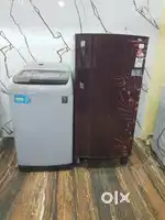 Godrej latest flower model refrigerator & samsung washing machine*/*