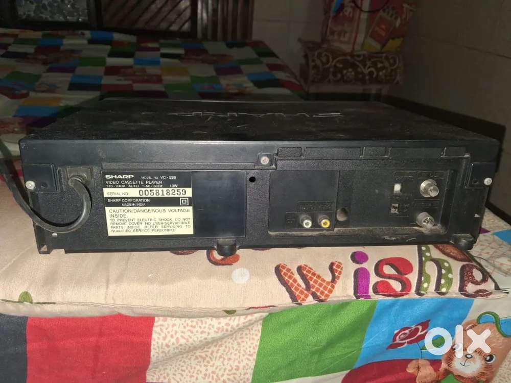 VCR and CD Player