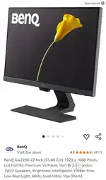 BenQ Gw2280 22 Inch  Cm QA 1920 x 1080 Pixels, Lcd Full Hd, Premium