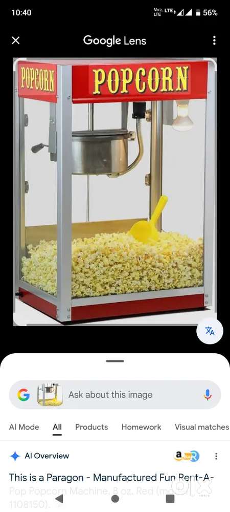 Popcorn and cotton candy picumetay