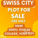 Swiss City Plot 200 Gaj (urgently sale)