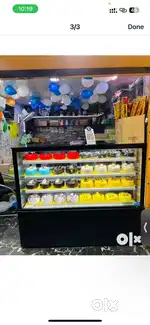 JTH Cake fridge and 2 chocolate fridges for sale