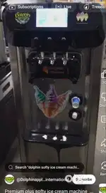 Ice cream machine (SOFTY MAKER)