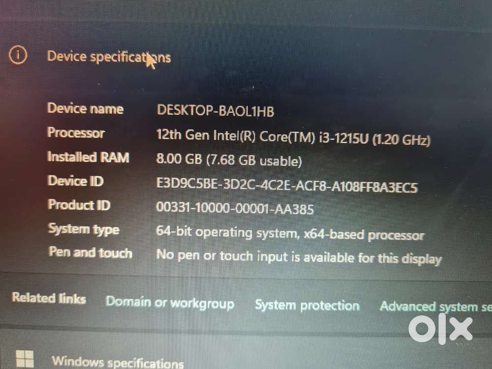 HP Laptop in Excellent Condition – Fast Performance, Great Price!