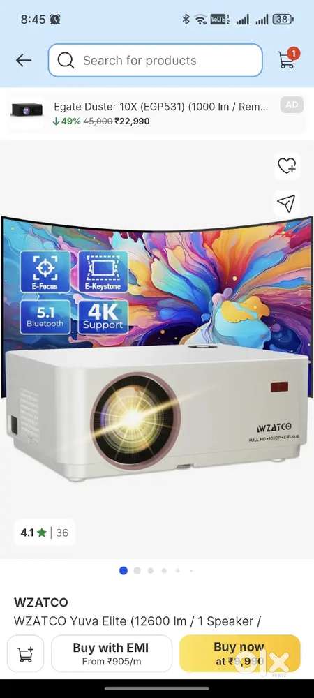 Wazco projector