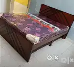 New brand Queen size bed without storage with 3 year warranty