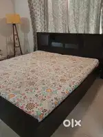 King size bed with mattress