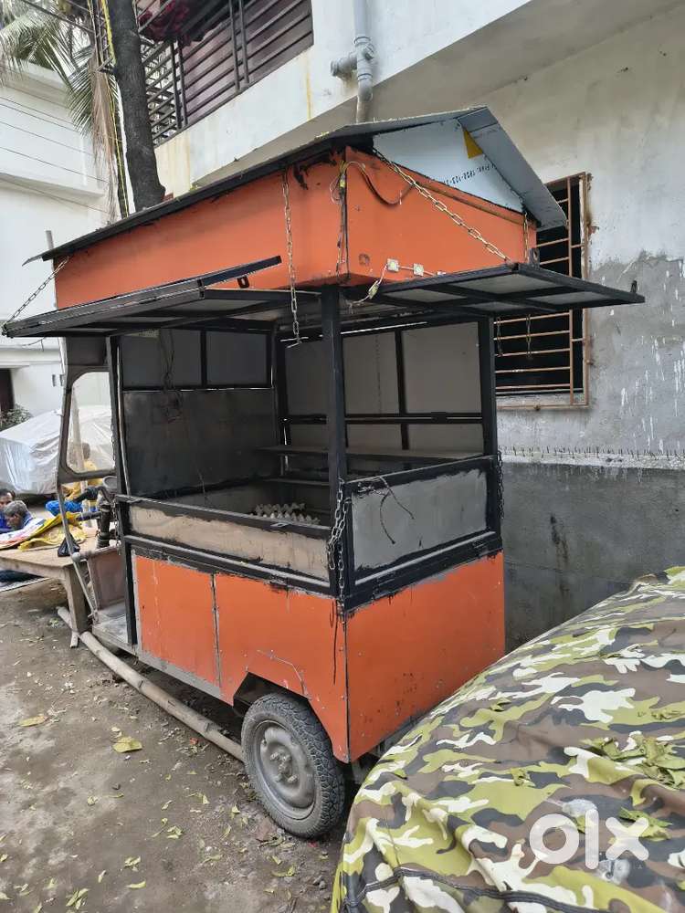 New Food cart with stainless steel
