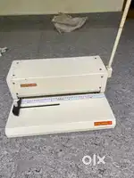 Book Binding ,Spiral Binding machine.