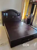 Heavy engineered wood bed for sale