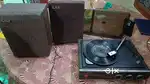 HMV Record player (antique item)