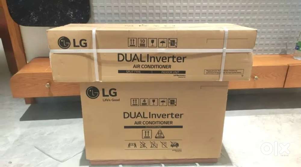 New Seal pack A C 4 STAR LG SELL showroom price 38990/- Full warranty