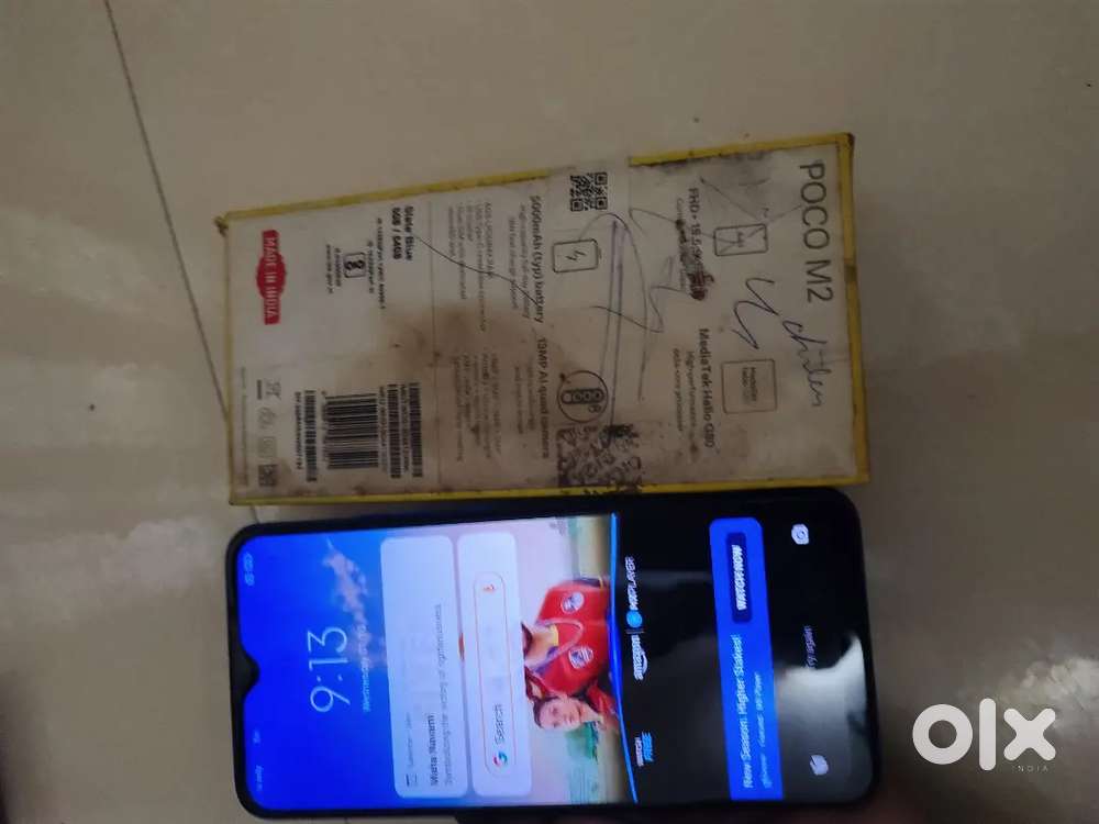 poco m2 6gb64 mobile Box only