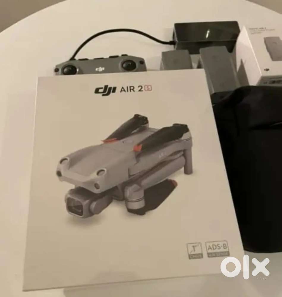 Used DJI Air 2S 5.4K Fly More Combo Drone - Grey