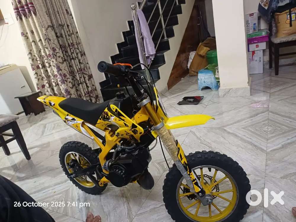 Brand new kids 50 cc bike fully esambeled