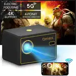 LIVE DEMO 4K Android 9.0 Projector Full HD Wifi 5G BT 4D CORRECTION