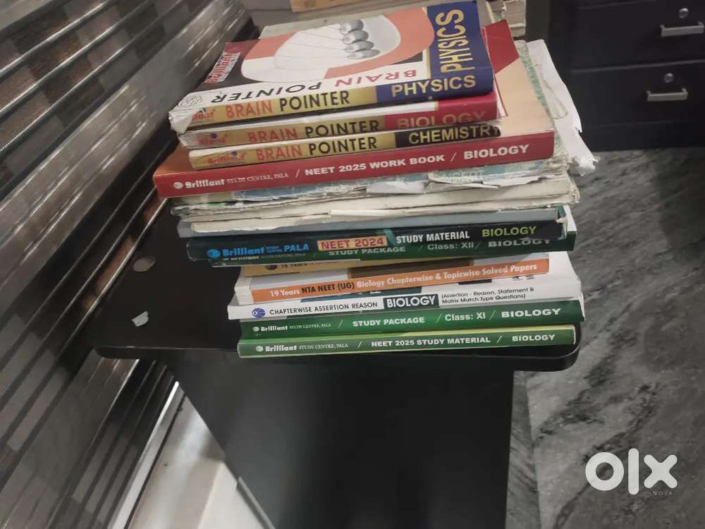 Neet books including text,materials,note,brainpointers,guide