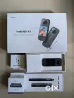 Insta 360 X3, Creator kit, Exchange with DSLR
