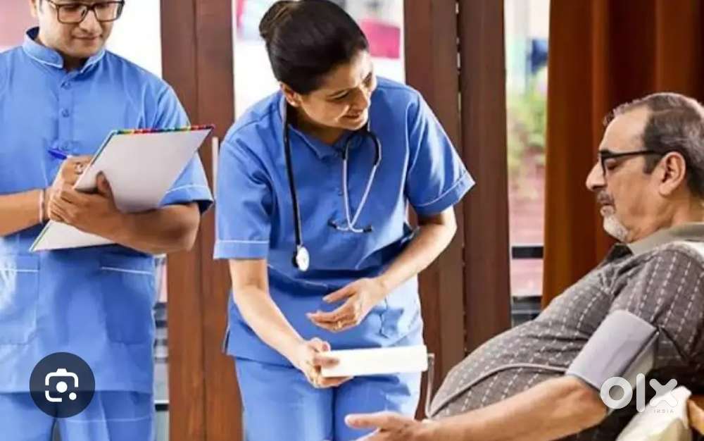 Nursing care job with fooding ...diaper change karna hai