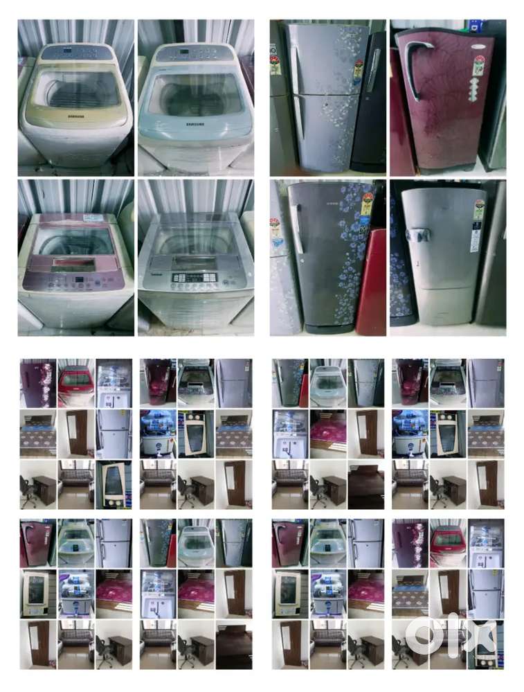 Fridge on washing machine on all furniture rent service