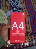 Redmi A4 5g h 1 month old bill box sab h a one condition h