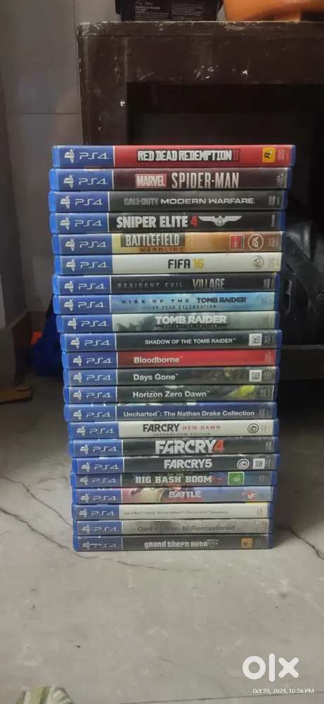 PS4 game and cd