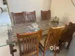 Wooden Dining table ( 6 seater )