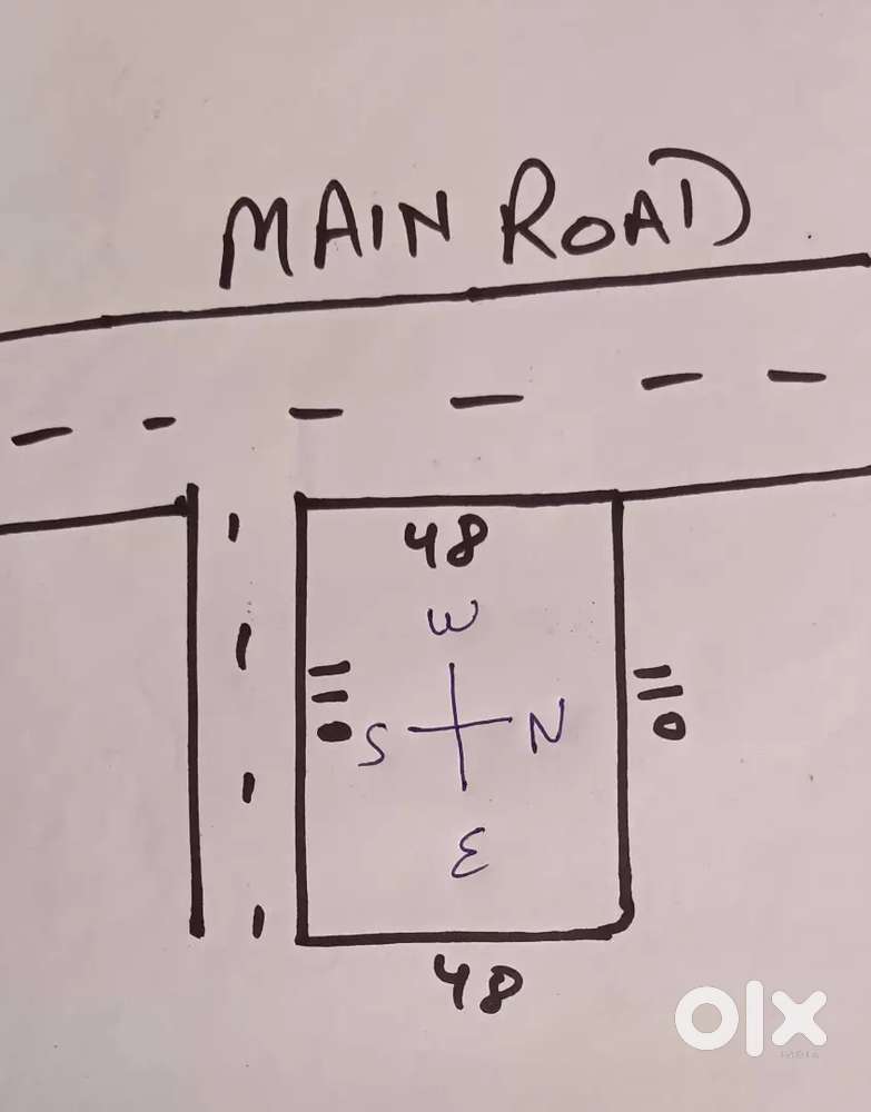 580 gaj plot DHOLASH MAIN ROAD