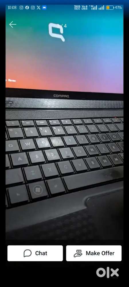 Compaq laptop cq56 3 gb ram and 500gb hard disc