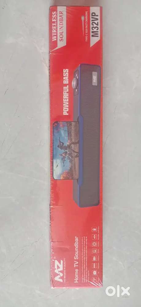 MZ M32VP Wireless Soundbar  Powerful Bass  Brand New Box Pack