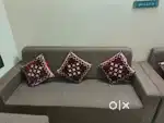 Sofa set with table