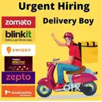 Delivery boy's in Bangalore Earn 40k Monthly payment