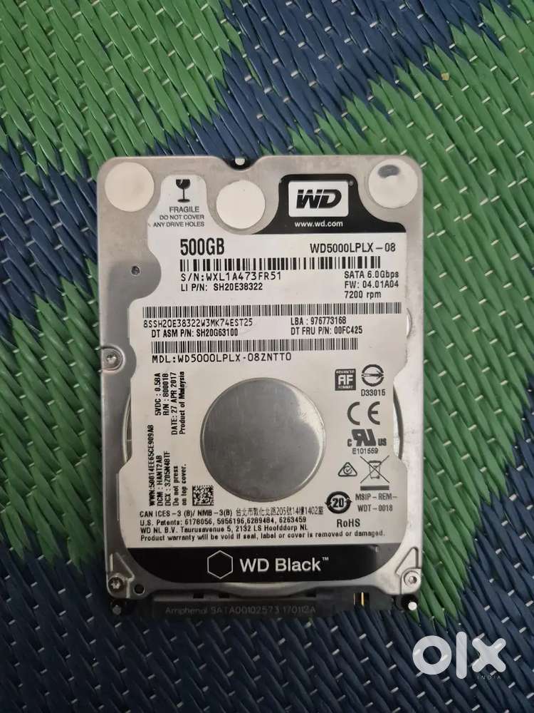 WD 500 gb hard disk