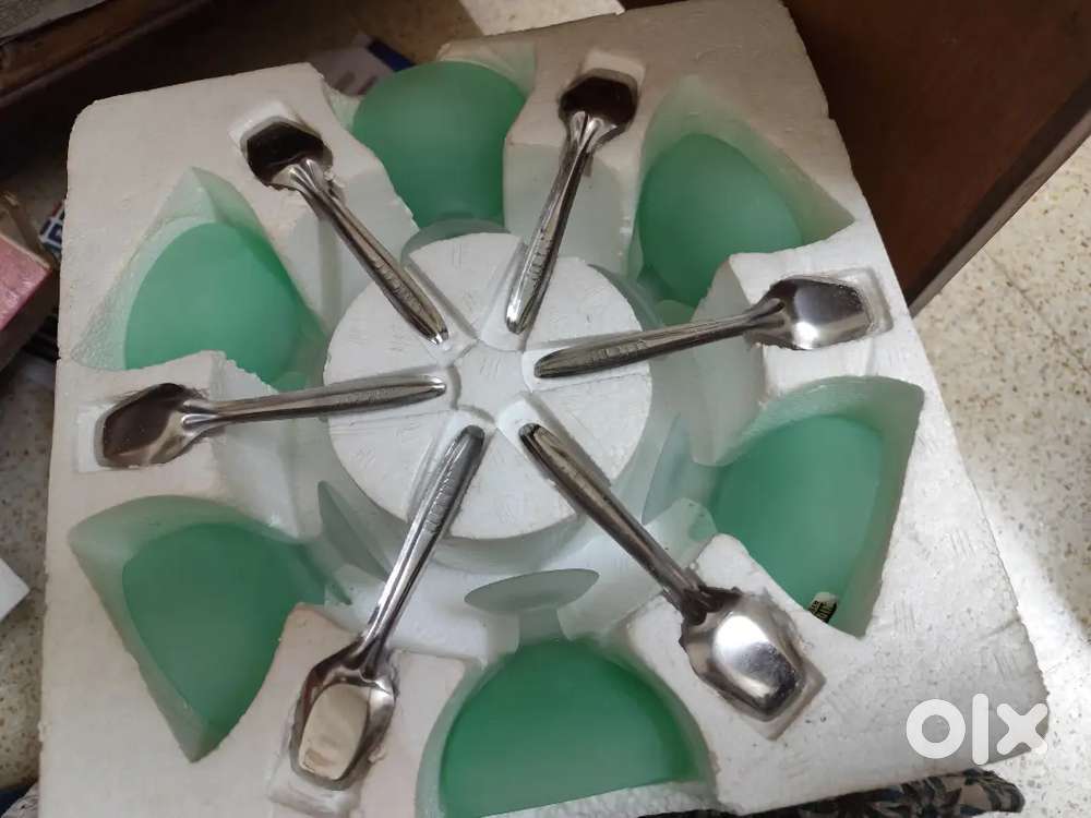 Icecream set glass set